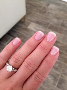 American Tip Nails, American Manicure Nails, Natural French Manicure, French Manicure Gel, American Manicure, Natural Acrylic, America Nails, American Nails