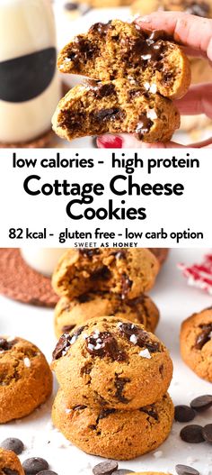 low calories high protein cottage cheese cookies