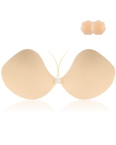 PRICES MAY VARY. 【Breathable & Lightweight】Our strapless backless bra outer layer is made of 90% cotton and 10% spandex. The rebound fabric is not easy to wrinkle, gives you a cloud-like touch, soft and feather-light. Doesn't put extra weight on your chest. The holes in the bra provide good breathability and gentle care for your breasts. 【Skin-friendly & Strong Stick on Bra】The inner layer of our backless strapless bra is made of safe and skin-friendly medical gel, which is gentle on the skin an Bra For Backless Dress, Stick On Bra, Bras For Backless Dresses, Strapless Backless Bra, Invisible Bra, Sticky Bra, Backless Bra, Adhesive Bra, Good Posture