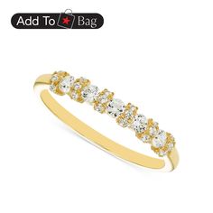 in stock Ring Guide, Gold Sign, Diamond Band, Beauty Gift, Round Cut Diamond, Diamond Bands, Earring Necklace, Ring Necklace, Diamond Rings