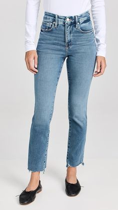 Crystal Jeans, American Jeans, Good American, American Apparel, Straight Jeans, Gq, Stretch Denim, Personal Style, New Arrivals