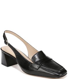 Shop for Naturalizer 27 EDIT Hunny Leather Square Toe Slingback Loafer Pumps at Dillard's. Visit Dillard's to find clothing, accessories, shoes, cosmetics & more. The Style of Your Life. Loafer Pumps, Outsole Design, Oxford Pumps, Loafer Shoes Women, Pump Dress, Heeled Loafers, Dillard's, Block Heels, Clothing Accessories