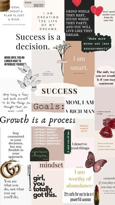 vision board wallpaper: motivational quote collage Positivity Aesthetic Wallpaper, Ipad Aesthetic Wallpapers, Motivational Quotes For Wallpaper, Success Quotes Motivational, Board Wallpaper, Positive Quotes Wallpaper, Motivational Quotes Wallpaper