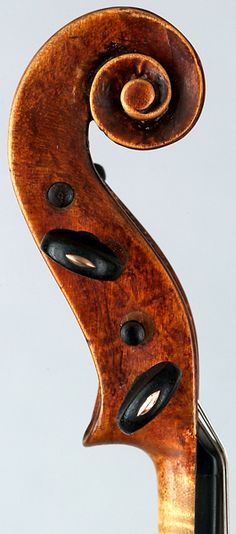 an old violin has been turned into a sculpture