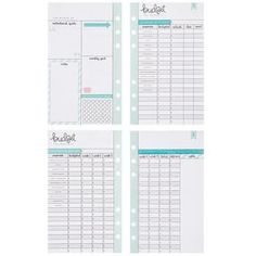 Personal Planner Budget Inserts Organization Planner, Free Printables Organization, Organization Lists, Mouse Crafts, Silhouette Cameo Tutorials, Organization Skills, Learn Calligraphy, Craft Planner