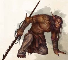 Bugbear Monk, Half Orc