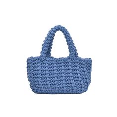 UAKISS - Solid Color Weave Tote Bags for Women 2024 Korean Fashion Summer Shoulder Bags Lady Travel Handbags and Purses Female Beach Bag SIZE: (Upper Width)27cm * (Lower Width)15cm * (Height)16cm * (Thickness)4cm Trendy Rectangular Beach Bag With Mobile Phone Bag, Casual Handheld Box Bag With Top Carry Handle, Trendy Large Capacity Blue Crochet Bag, Summer Travel Top Handle Box Bag, Casual Summer Box Bag With Top Handle, Casual Summer Baguette Bag For Shopping, Blue Rectangular Box Bag Casual, Handheld Crochet Bag With Smartphone Pocket For Daily Use, Handheld Beach Bag With Top Carry Handle For Shopping