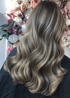 Blonde Teasy Lights, Highlights Brown Hair Short, Ash Brown Hair Balayage, Ashy Balayage, Baylage Hair, Color Rubio, Beauty Hair Color, Hair Color Streaks