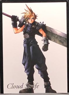 Cloud Strife Final Fantasy VII Card TCG Japanese SQUARE ENIX #1-001 Glasses Pfp, Zack Fair, Psychological Thrillers, Nerd Stuff, Nerd Alert, Cool Sunglasses