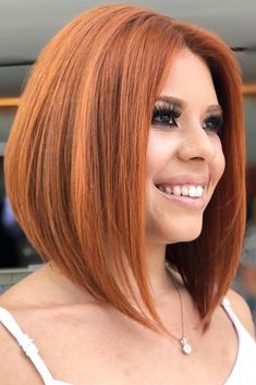 Bob Haircut Ideas, Shades Of Red Hair, Hair Color Chart, Bright Red Hair, Hair Color For Women, Red Hair Color