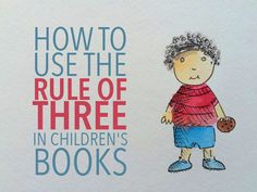 a children's book about how to use the role of three in children's books