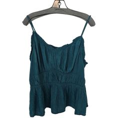 Brand: OLD NAVY Style: TOP SLEEVELESS Color: TEAL Size: XXL SKU: 321-32199-1130 CONDITION: GENTLY USED Navy Sleeveless Cotton Tops, Navy Sleeveless Top For Beach, Florida Gothic, Navy Style, Navy Fashion, Gothic Style, Handbag Shoes, Designer Backpacks, Top Sleeveless