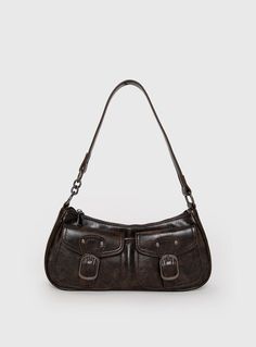 look for discount, there is always one! Brown Leather Shoulder Bag Outfit, Brandy Melville Shoulder Bag, Cute Cheap Purses, Purses Vintage, Shoulder Bag Coach, Vintage Purse Aesthetic, Going Out Purse, Cute Everyday Bags, Brown Leather Purse