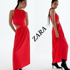 Nwt Zara Sleeveless Red Triangle Cut Maxi Dress Size M If You Have Any Questions, Ask Before Purchasing, Please. Offers Welcome Bundle&Save Smoke&Petfree Closet Thank You Red Halter Neck Sleeveless Dress For Night Out, Red Sleeveless Dress For Summer Date Night, Red Sleeveless Dress For Night Out In Spring, Red Sleeveless Backless Dress For Spring, Red Sleeveless Midi Dress For Night Out, Sleeveless Red Midi Dress For Night Out, Red Sleeveless Dress For Spring Date Night, Red Sleeveless Dress For Date Night In Spring, Zara Sleeveless Mini Dress For Party