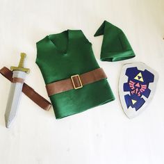 Link Costume Diy, Comicon Costume, Costumes Carnaval, Diy Costumes Kids