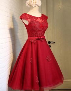 Custom size and custom color are available, there is no extra payment for custom size or custom color. Product Information: Dress Number: #J654, Material: Tulle, Silhouette: A-line Color: Dark RED Hemline: Knee Length, Back Details: Lace-up Delivery times: Processing time: 2-3 weeksShipping time: 3-5 working days Rush Order Rush order service is available. For rush order, you can receive your order in 2 weeks. Custom Measurements For custom size, please leave us the following measurements in the Red A-line Tulle Dress, Red A-line Dress For Prom Season, Red A-line Evening Dress For Prom Season, Red Knee-length Prom Dress, Red Knee-length Evening Dress For Prom, Red Knee-length Evening Dress For Prom Season, Red A-line Party Dress, Red A-line Dress For Party, Red A-line Evening Dress