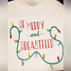 This Item Is Made To Order. Processing Time Is 7-9 Days. This Tee Is Super Soft And Comfy. Made Of 100% Cotton. Fit Is A Relaxed Women's Tee Fit (Think Relaxed Fitted T Shirt Not Unisex) Sizing Is Women's Relaxed Jersey Fit. It Is A White Tee With Red Candy Cane Font And Christmas Light Decal. Comes With Additional Washing Instructions. Size Measurements (Measured By Me): Small- Armpit To Armpit- 17.5 Inches Shoulder Meets Collar Seam To Bottom- 24.25 Inches Medium- Armpit To Armpit- 19 Inches S Fitted T Shirt, Be Merry, Red Candy, Christmas Light, White Tee, Perfect Christmas, Holiday Spirit, Washing Instructions, Christmas Shirts