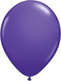 a purple balloon is shown on a white background