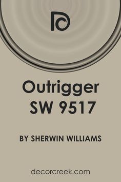 the cover for outrigger sw977 by shewin williams