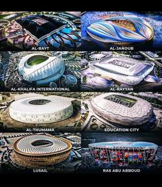 STADIUM #FIFA2022 World Cup 2022 Stadium, Qatar Football Stadium, Fifa Worldcup 2022, Qatar World Cup Stadiums, Qatar Stadium, Cool Football Boots, Football World Cup 2022, Fifa Qatar, Qatar Football