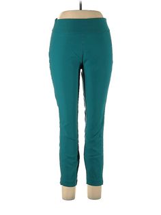 NY&C Active Pants Size: Large Teal Activewear - new. 75% RAYON, 21% NYLON, 4% SPANDEX, Cropped, Color Block, High Rise | NY&C Active Pants - High Rise: Teal Activewear - Size Large Green Stretch Ankle-length Capris, Active Wear For Women, Casual Pants, Color Block, Active Wear, High Rise, Spandex, Handbags, Pants