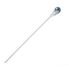 PRICES MAY VARY. Material:Silver-plated metal,artificial pearl. length&size: almost 15cm/5.9inches;20g Design&function:These metal hair sticks have smooth edge and easy to fix chignon.They are long enough for medium to thick hair and won't snag our hair.The unique design with impeccable craftsmanship makes your hair buns gorgeous.This retro hair chopsticks are perfect for any hair style. Suitable occasions:The design of this hairpin comes from the spring and early summer scenery. With vitality a Long Hair Buns, Chinese Hair Sticks, Chinese Hair Pin, Summer Scenery, Hair Chopsticks, Chopstick Hair, Chinese Hair, Retro Hair, Hair Buns