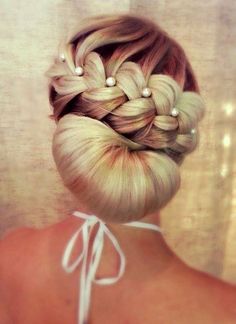 Bride Hairstyles, Gorgeous Hair, Hair Designs, Hair Updos, Bridesmaid Hair