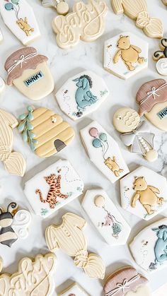 some cookies that are on a table