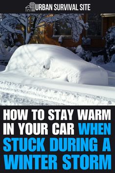 Would you know how to stay warm if you're stranded in your car during a winter storm? This guide covers crucial items to keep on hand, lifesaving strategies to conserve heat, and safety precautions to avoid dangerous situations. Be prepared and learn how to protect yourself in freezing conditions. Safety Precautions, Winter Storm, How To Protect Yourself, Stay Warm