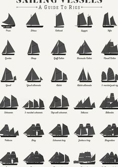 an illustrated guide to sailing vessels