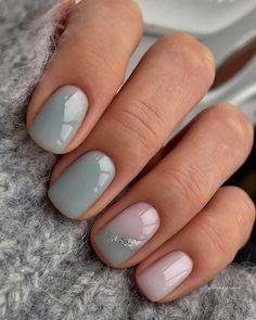 Summer Professional Nails, Simple Cruise Nails, Cruise Nails Ideas, Transition Nails Summer To Fall, Short Acrylic Nails Designs, Neutral Nails