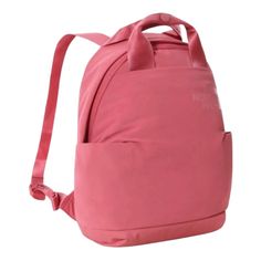 The North Face Never Stop Mini Backpack Slate Rose 11h-10w-4d Pink Standard Backpack For Outdoor, The North Face Bags For Outdoor Activities, Pink Backpack For Outdoor, Pink Softback Backpack For Outdoor Activities, Pink Softback Backpack For Outdoor, Pink On-the-go Bag With Adjustable Straps, Pink Softback Bag For Outdoor, The North Face Everyday Backpack, The North Face Backpack For Daily Use