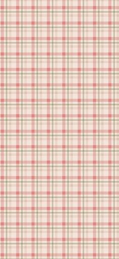 a pink and green plaid fabric