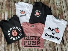 Diy Gym Shirts For Women, Gym Merchandise Ideas, Funny Gym Shirts Women, Rapunzel Captions, Gym Tshirt Design Ideas, Workout Tshirts Women, Gym Shirt Design, Funny Gym Tshirts, Gym Tshirt Design