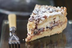 Chocolate Chip Ricotta Crumb Cake Recipe - An Italian in my Kitchen Easy Crumb Cake, Chocolate Crumb Cake, Bday Treats, Crumb Cakes, Chocolate Crumbs, Crumb Cake Recipe, Ricotta Cake, Diet Desserts, Coffee Cakes