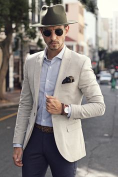 Classic Slim Fit Summer Blazer, Classic Summer Slim Fit Blazer, Spring Wedding Slim Fit Blazer, Summer Formal Blazer With Button Closure, Fitted Summer Blazer With Button Closure, Elegant Long Sleeve Summer Suits, Beige Blazer For Semi-formal Summer Events, Beige Summer Blazer For Semi-formal Occasions, Elegant Summer Blazer With Pockets