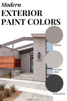 the exterior paint colors for modern homes