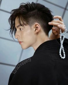 Ponytail Hairstyles For Men, Cool Short Hairstyles, Gulf Kanawut, Asian Hair, Anime Boys, Ponytail Hairstyles, Life Skills, Character Design Inspiration