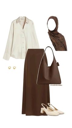 Estilo Hijab, Fashion Top Outfits, Hijabi Fashion Casual, Casual Hijab Outfit