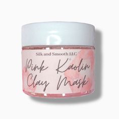 Kaolin Clay Mask, Clay Leaves, How To Get Rid Of Acne, Clay Mask, Pink Clay, Skin Routine, Kaolin Clay, Improve Skin Elasticity, Beauty Stuff