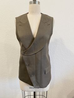 Semi-formal Vest With Hidden Button Closure, Semi-formal Sleeveless Vest With Hidden Button Closure, Sleeveless Business Vest With Buttons, Business Sleeveless Vest With Buttons, Business Vest With Single Button Sleeveless, Business Vest With Single Button, Business Vest With Hidden Button Closure, Sleeveless Business Vest With Hidden Button Closure, Business Sleeveless Vest With Single Button