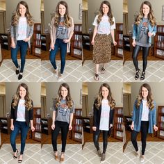 BLOGGED: Graphic Tee Styling Ideas. Graphic tees are such a fun, cute way to show your personality so I wanted to share a couple of my favorite looks today on the blog. Check out 10 different ways I styled these graphic tees • emilynicolestep.com✨   #liketkit #LTKunder50 #LTKstyletip #LTKsalealert #ltkworkwear #ltkit How To Wear Graphic Tees, Dressing Up Graphic Tee, Style Graphic Tee, Graphic Tshirt Outfits, Style A Graphic Tee For Work, How To Style A Tshirt Graphic Tees, Ways To Style A Graphic Tee, Dress Up Graphic Tee Outfits, Dressy Tshirt Outfits