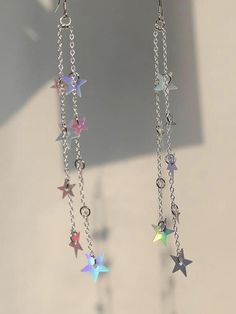 Material: Earrings: 925 sterling silver Ear Clips: stainless steel Dimension: 3.9 in | 10 cm Starry Earrings, Material Earrings, Rave Fits, Your Adorable, Ear Clips, Earrings Ear, Everyday Items, Discount Code, Spreads