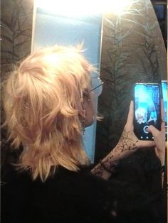 Blonde Mullet, Short Grunge Hair, Hair Inspiration Short, Punk Hair, Hair Stylies, Alternative Hair, Dye My Hair, Short Hair Haircuts, Hair Reference