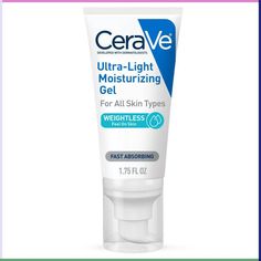 Developed with dermatologists, CeraVe Oil Control Moisturizing Gel-Cream - with 3 essential ceramides - helps absorb excess oil for all day hydration and shine control. This oil free facial moisturizer's formula helps rebalance skin, leaving it neither too oily nor too dry. This moisturizer -- formulated with an oil-absorbing technology with silica and other powders plus ceramides and moisturizing ingredients like hyaluronic acid and niacinamide -- helps restore the protective skin barrier. For Cerave Moisturizer For Oily Skin, Cera Ve, Cerave Moisturizer, Gel Face Moisturizer, Tighten Facial Skin, Moisturizing Face, Forehead Wrinkles, Facial Moisturizers, Shrink Pores