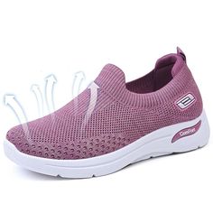 Category:Slip-Ons,Sneakers; Upper Materials:Tissage Volant; Season:Fall; Heel Type:Wedge Heel; Gender:Women's; Activity:Running; Platform Height:0.39; Toe Shape:Round Toe; Style:Comfort,Casual; Heel Height(inch):<1; Outsole Materials:Rubber; Occasion:Daily,Athletic; Closure Type:Loafer; Pattern:Solid Color; Listing Date:08/17/2023; 2024 Trends:Platform Sneakers,Flyknit Shoes,Comfort Shoes; Foot Length:; Foot Width:; SizeChart1_ID:2:184043; Size chart date source:Provided by Supplier.; Heel Heigh Comfortable Breathable Pink Slip-on Sneakers, Comfortable Breathable Flat Slip-on Sneakers, Non-slip Slip-on Sneakers For Light Exercise, Non-slip Comfortable Sneakers For Light Exercise, Comfortable Breathable Flat Sneakers, Comfortable Non-slip Running Shoes For Light Exercise, Comfortable Non-slip Sneakers For Light Exercise, Slip-on Flat Sneakers For Light Exercise, Comfortable Synthetic Running Shoes