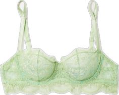 Wedding Sheer Underwire Bra, Wedding Underwire Sheer Bra, Sheer Underwire Bra For Wedding, Green Lace Bra With Lace Trim, Fitted Balconette Bra With Lace Trim, Fitted Lace Balconette Bra, Wedding Bra With Removable Cups, Green Lace Bra With Padded Cups, Elegant Green Lace Bra