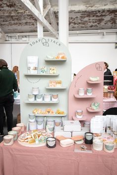 a table topped with lots of different types of food