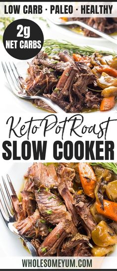 Keto Low Carb Pot Roast Slow Cooker Recipe Gluten Free Crock Pot Roast, Keto Pot Roast Oven, Roast Keto Crockpot, Low Calorie Pot Roast Slow Cooker, Keto Beef Roast Instant Pot, Pot Roast Crock Pot Recipes Low Carb, Pot Roast Low Carb, Keto Dinner Recipes Crock Pot Low Carb, Roast Beef Keto Recipes