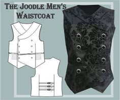 the vest is designed to be worn with buttons